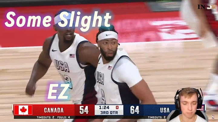 Reacting to CANADA vs USA | USAB SHOWCASE | FULL GAME HIGHLIGHTS | July 10, 2024