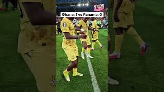 GOAL SCORE GHANA VS PANAMA #worldcup #football
