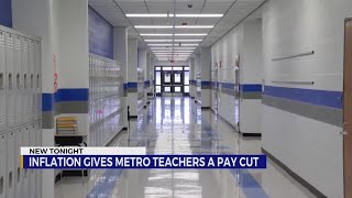 Inflation gives Metro teachers a pay cut