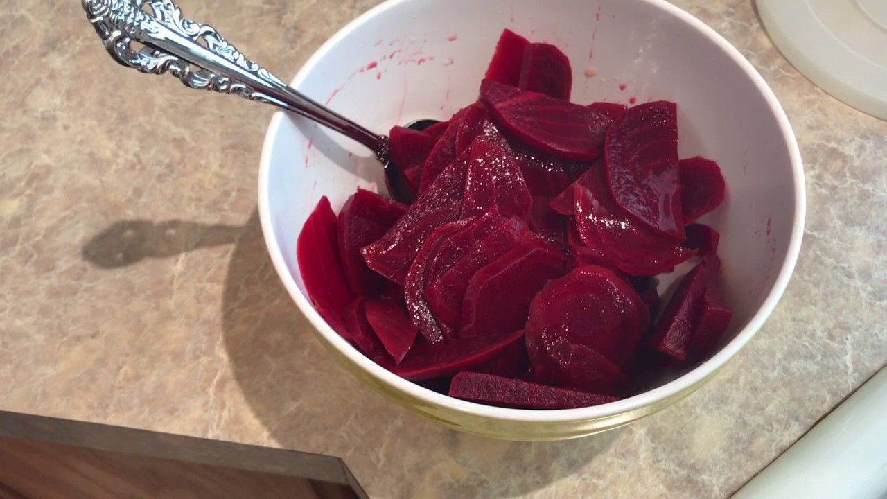 2 Ingredient Pickled Beets YouTube