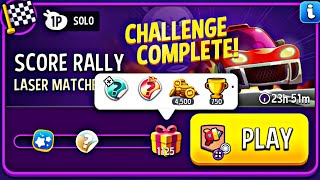 laser matches super sized solo challenge | match masters | score rally today