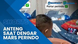 Bikin Ngakak Balita Nangis Saat Diputarkan Lagu Cocomelon Langsung Anteng Dengar Lagu Mars Perindo