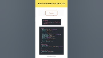 Button hover Effect  HTML & CSS #htmlcss #csstricks #cssanimationtutorial