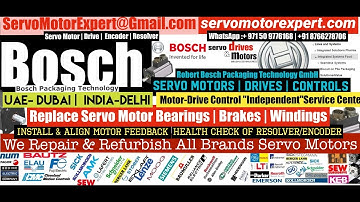 Bosch Packaging Servo Spares Stock SEW Encoder Align Adjust Saudi Arab Motor Repair Resolver Dubai