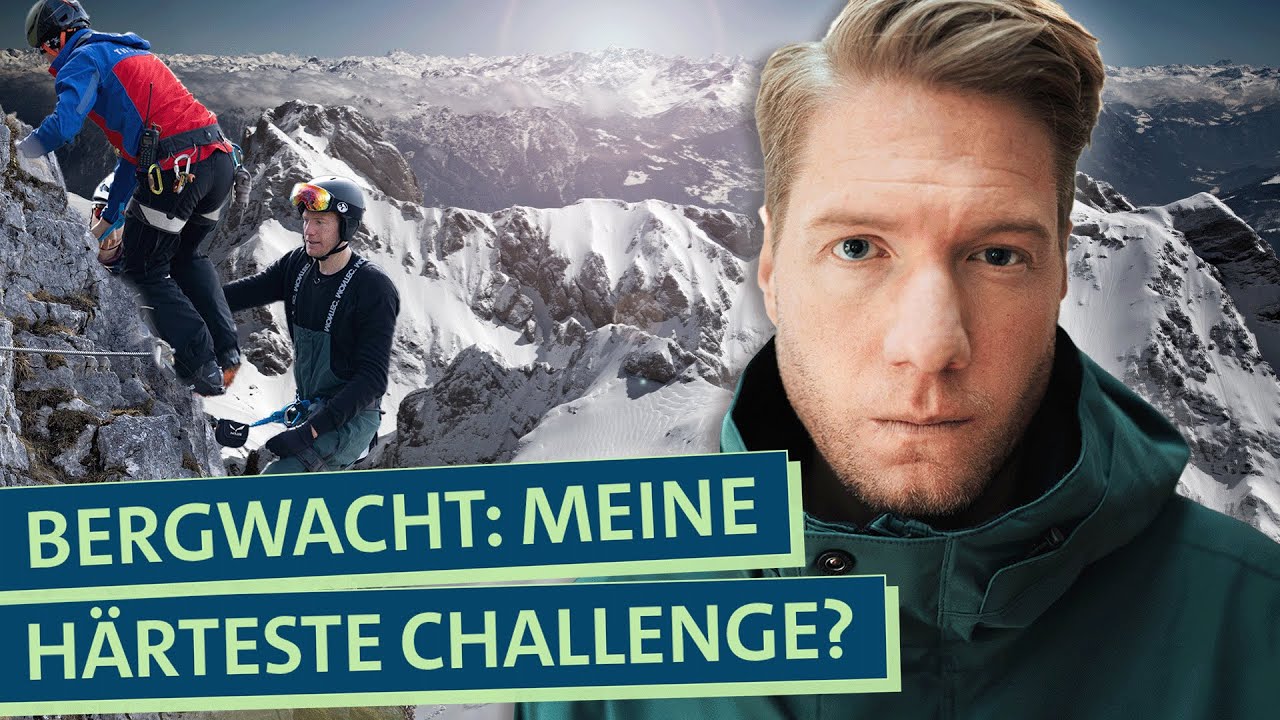 Rettung in den Alpen: So krass ist der Eignungstest der Bergwacht