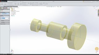 Revolve Boss and Revolve Cut Feature in SolidWorks |#12| PCE | Prof. Binsu Babu screenshot 1