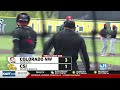 CSI baseball splits doubleheader with Colorado Northwestern
