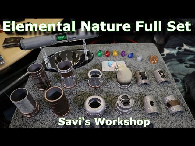 Star Wars Galaxy's Edge - Savi's Elemental Nature Full Set Review