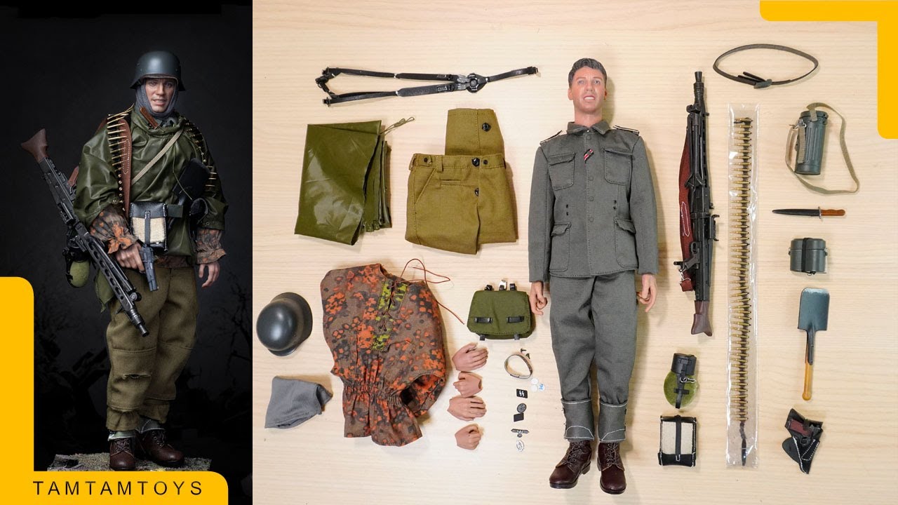 [Unboxing] The young Machine Gunner - Ardennes Battle 1944 - Facepool FP007A