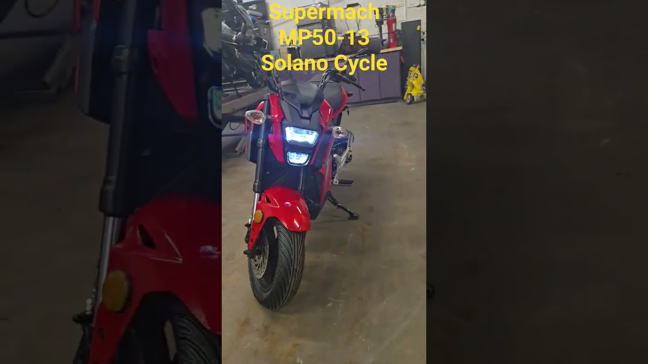 Supermach MP50-13 50cc Scooter #scooter #gainesvilleflorida #floridagators  #jacksonvilleflorida - YouTube