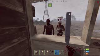 Solo player saves a role-players base from a 5 man raid-RUST