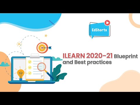 ILEARN 2020-21 Blueprint and Best Practices | 10 Min. webinar organized by EdShorts