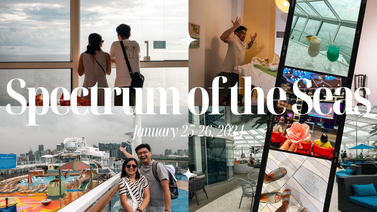 Royal Caribbean Spectrum of the Seas: Food, Activities, and Penang | Michelle & Jienson