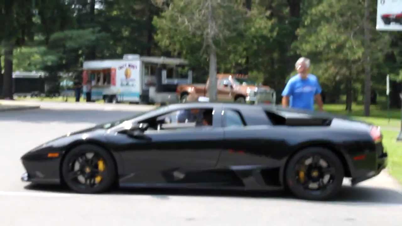 Lamborghini Murcielago LP640 Walkaround, Startup, and Nice Acceleration!