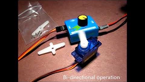 Continuous Rotation Servo modification to 99 cent eBay SG90 9g