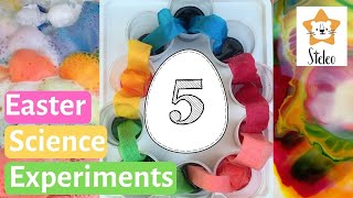 5 SIMPLE EASTER THEMED SCIENCE EXPERIMENTS FOR KIDS AND TODDLERS TO DO AT HOME | Easy Science