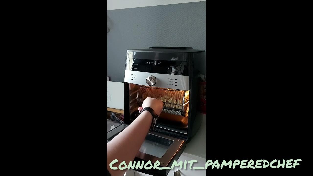 TK Pommes im Pampered Chef Deluxe Air Fryer zubereiten . So einfach so lecker 😋 YouTube