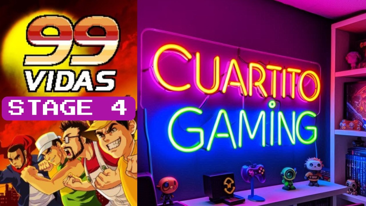 Cuartito Gaming | 99 VIDAS Stage 4 + Bonus Stage | #Gameplay | Sin Comentarios.