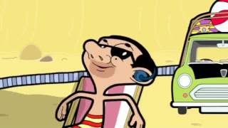 Mr Bean at the Beach