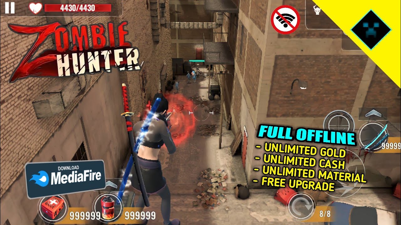 Game Zombie Shooter Offline - Zombie Hunter | Mod Apk | - YouTube