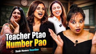 Wah Bete Moj Kardi | Wah Kya Scene Hai | Dank Indian #memes | Teacher Patao Number Pao | REACTION |