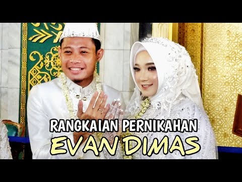 RANGKAIAN PERNIKAHAN EVAN DIMAS - YouTube