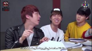 BTS 꿀 FM 06 13 1st BTS birthday 'BTS FESTA 2014'Arabic Sub