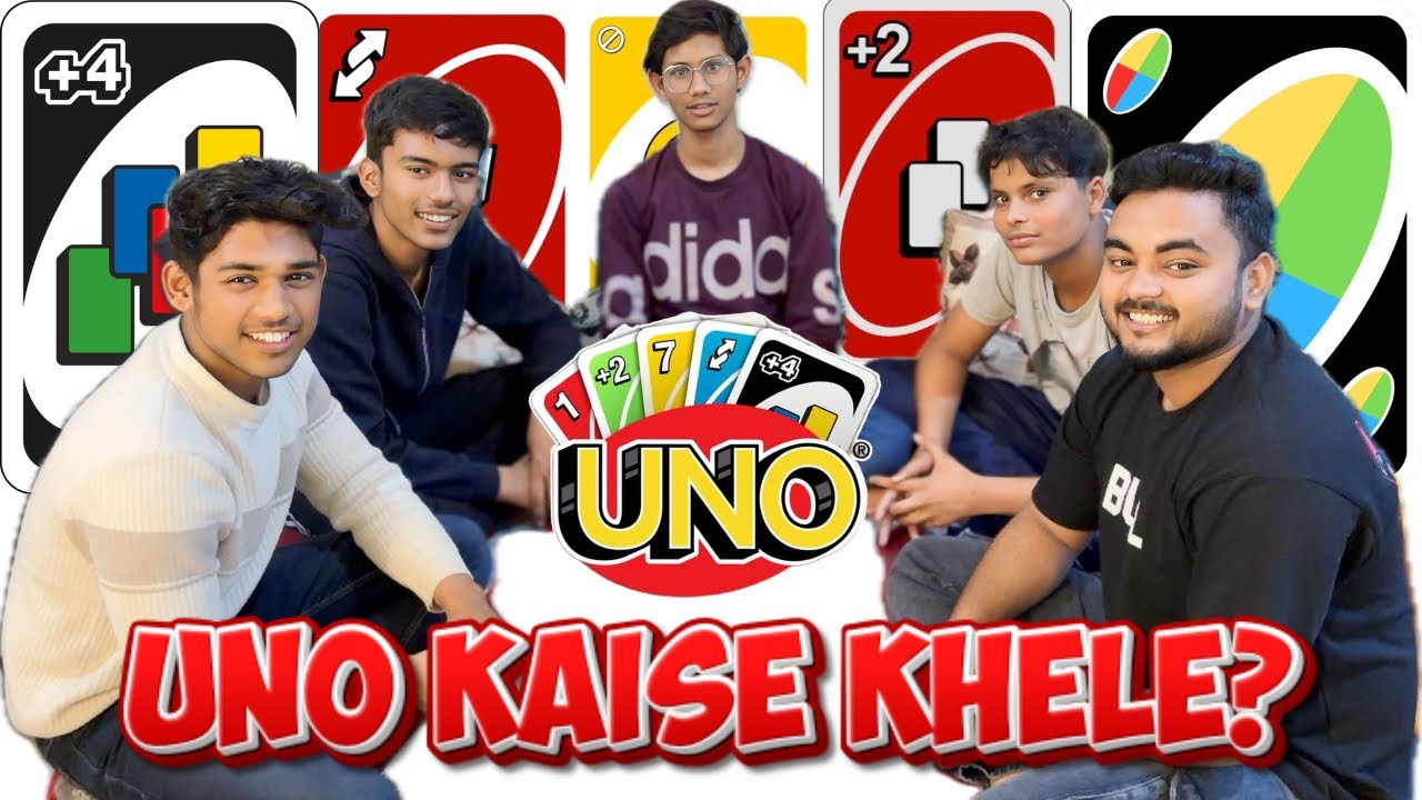 UNO Game Rules in Hindi 🔥 | UNO Kaise Khele | 5 Minute Me Complete Guide