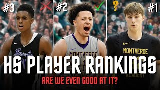 How Accurate Are Highschool Basketball Rankings?