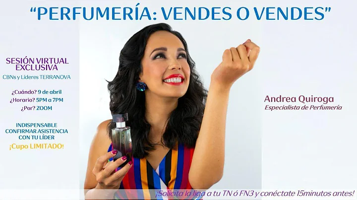 Capacitacin con Andy Quiroga - Especialista en Perfumera