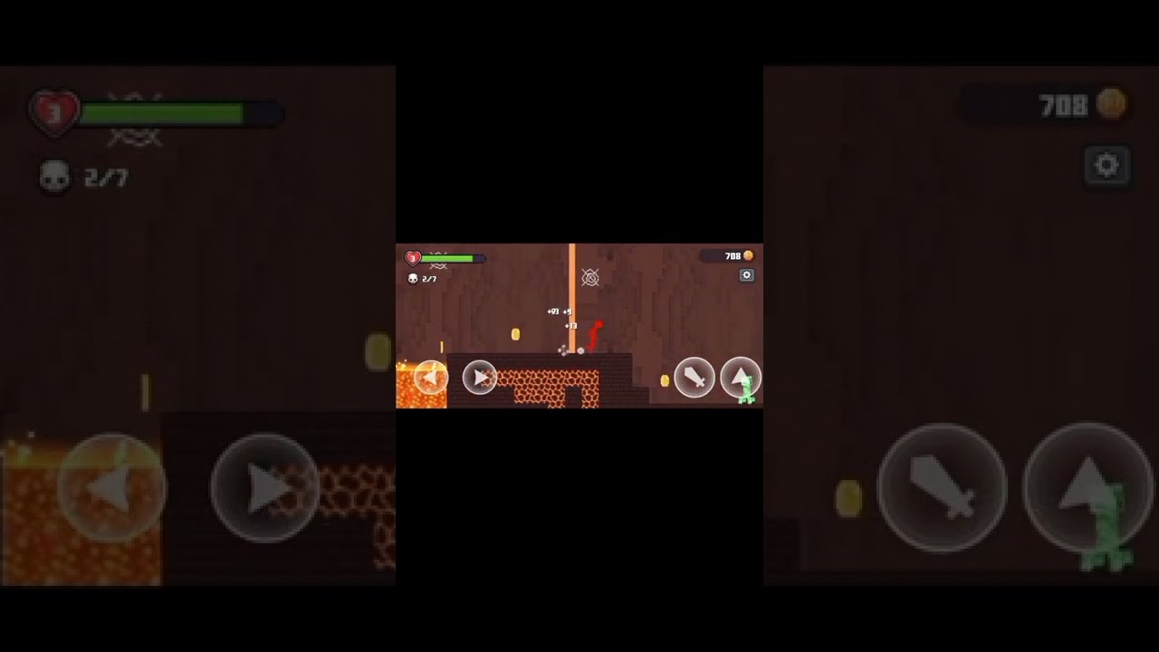 Stickman vs Craftman 🦑🥷🦑 All Levels Gameplay Android,ios,shots