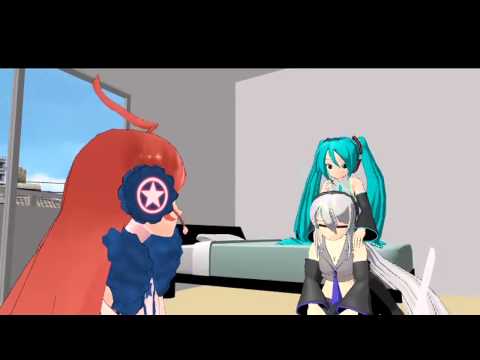 【第8回MMD杯本選】うちのミクさん ～iPadと胸パッドの違いについて～中文字幕