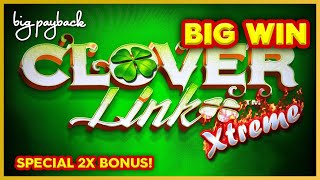 HOT NEW GAME! Clover Link Xtreme Red Hot Burning Slot - BIG WIN SESSION! screenshot 4