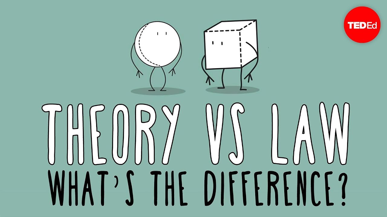 difference between scientific law and scientific theory