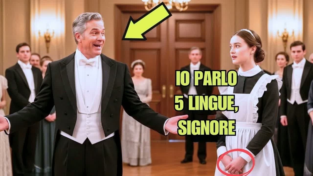 MI INGINOCCHIO AI TUOI PIEDI SE PARLI 5 LINGUE!, SI BEFFÒ IL MILIONARIO… E TUTTI RESTARONO SCIOC