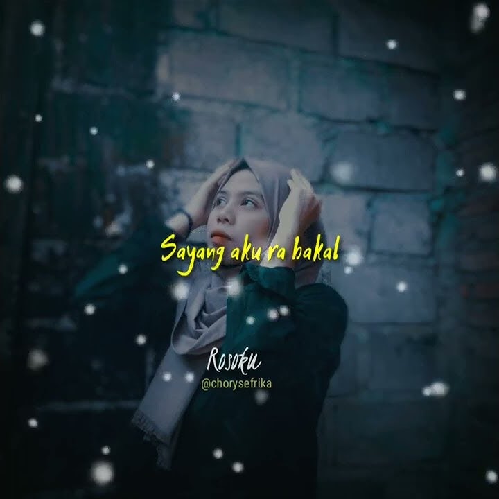 Lirik lagu Rosoku cover Didik Budi & Cindy | story wa 30 detik