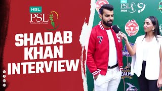 Islamabad United Captain, Shadab Khan Interview #HBLPSLDraft