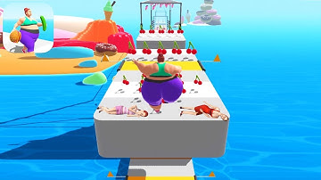 NEW MAX LEVEL in FAT 2 FIT! 👩🏻‍🦰🍔 NEW UPDATE iOS, Android Gameplay Walkthrough! (Level 71-72)