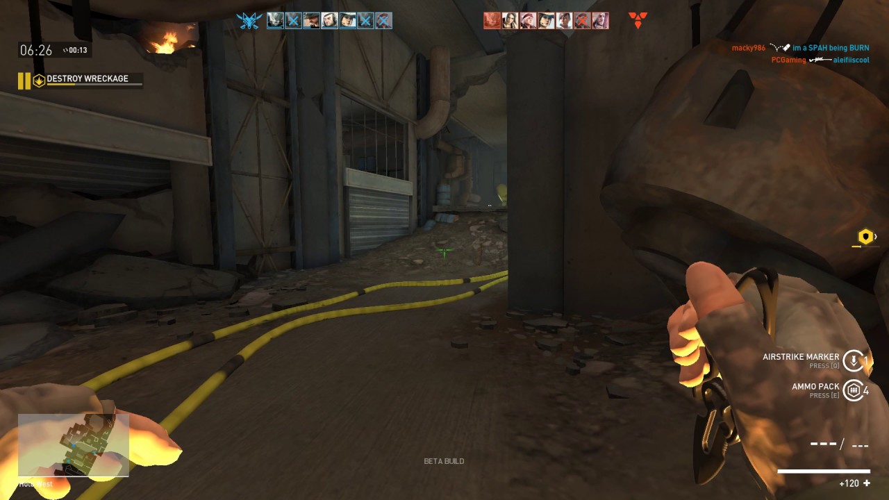 Dirty Bomb The dockyard Air strike