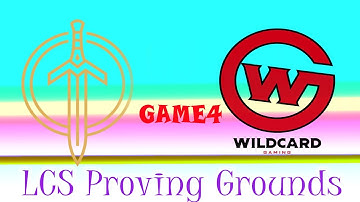 GGA vs WC Week 3 Game 4 2021 LCS Proving Grounds Summer Golden Guardians vs Wildcard Red
