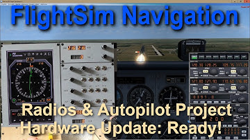 Flight Sim Navigation Radios Autopilot Panel: It