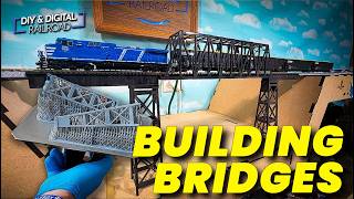 Custom Model Railroad Bridge Supports with a 3D Printer