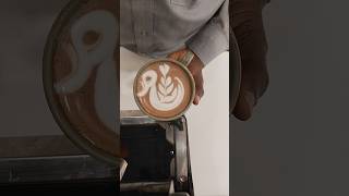 Latte art tutorial #caffeinecr #trending #coffeelatteart #coffee #barista