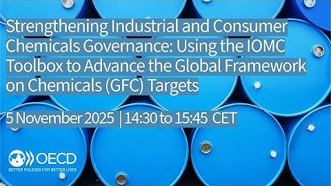 Using the IOMC Toolbox to Advance the Global Framework on Chemicals (GFC) Targets