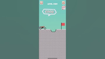 Draw bridge puzzle game level 2381 #drawing #game #Shorts