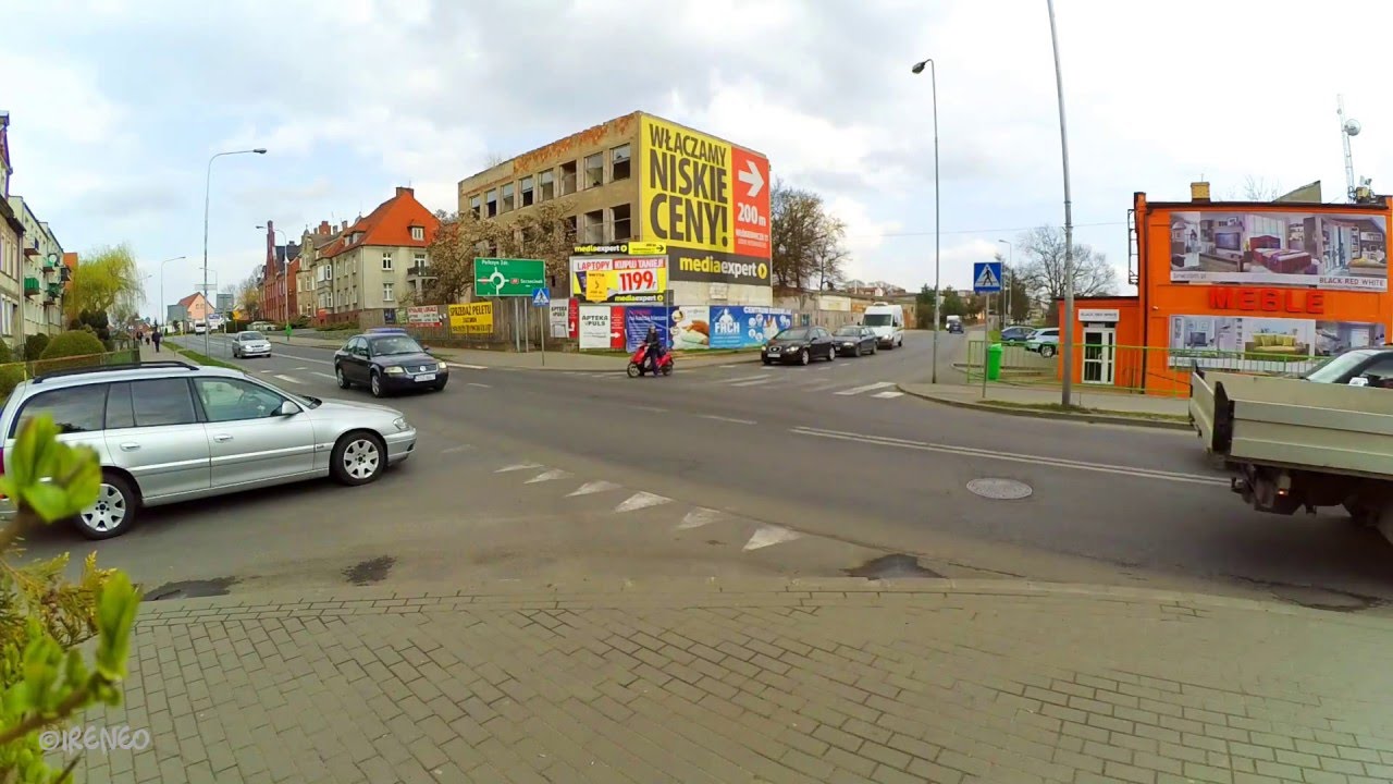 Złocieniec DK20 - niebezpieczne skrzyżowanie na drodze krajowej