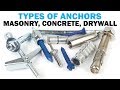 The Types of Masonry Anchors | Fasteners 101