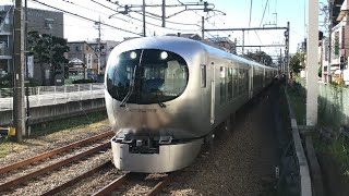 西武鉄道001系ラビュー特急「ちちぶ」30号池袋行き&東急5050系4000番台 Fライナー「小手指」行き 西武池袋線東久留米駅通過