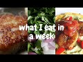 WHAT I EAT IN A WEEK| easy recipes for new vegans