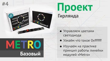 Программирование Arduino для начинающих — Гирлянда, зажигаем светодиод любым цветом, RGB- палитра #4